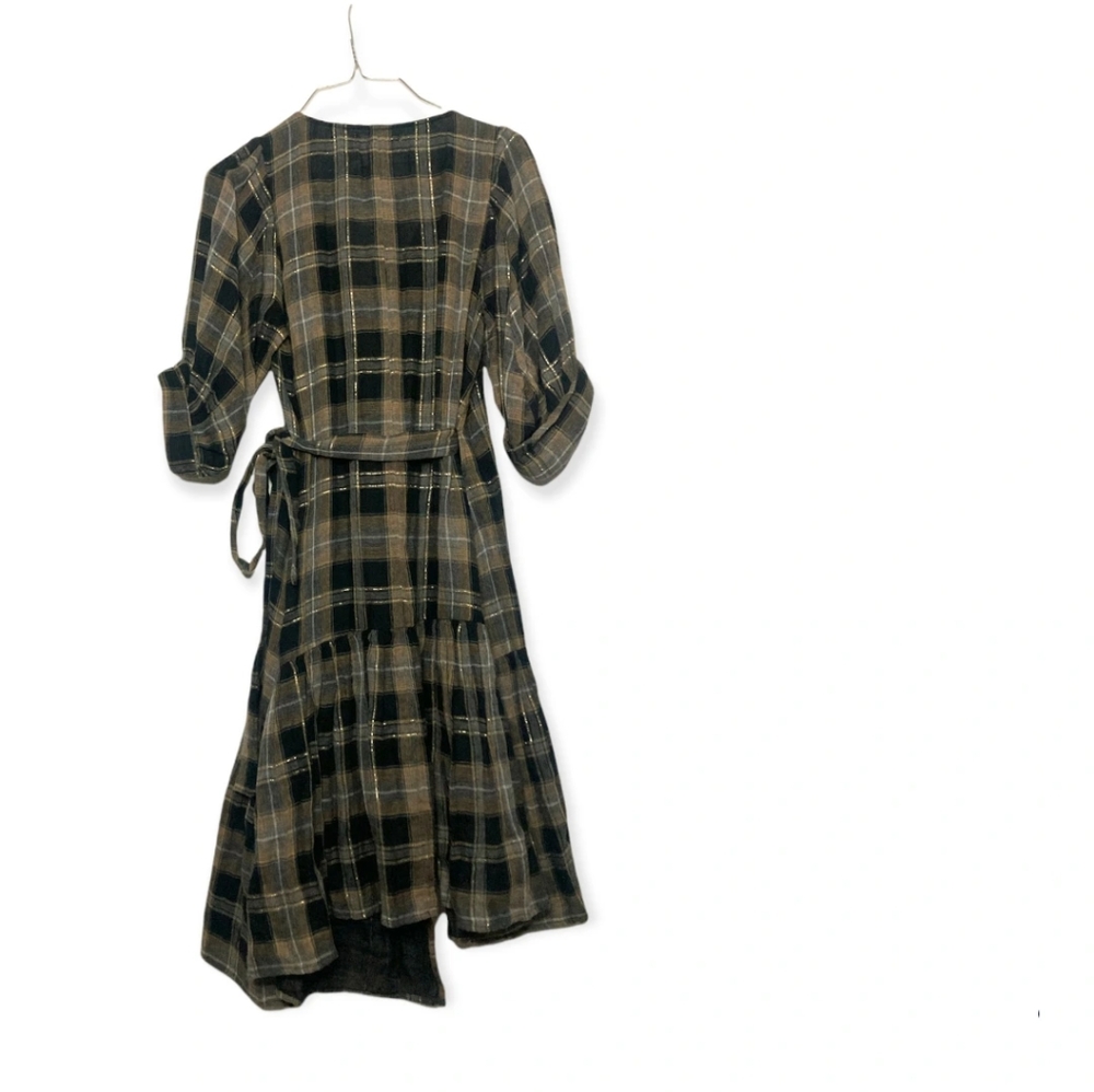 APIECE APART DRESS Plaid size 0 - Picture 5 of 16